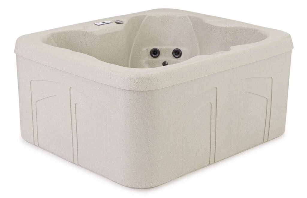 LIFE SMART 4 Person Plug and Play Hot Tube